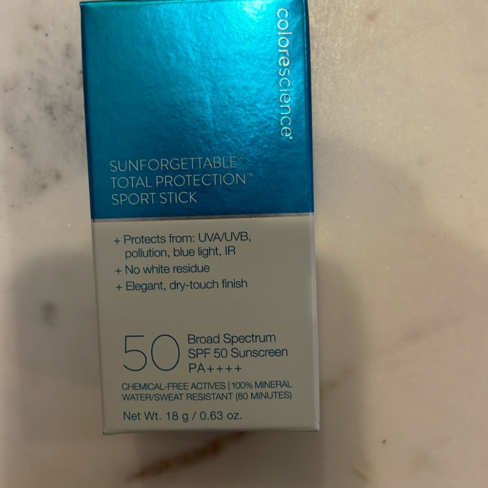 Colorscience Sunforgettable® Total Protection® Sport Stick SPF 50 NIB